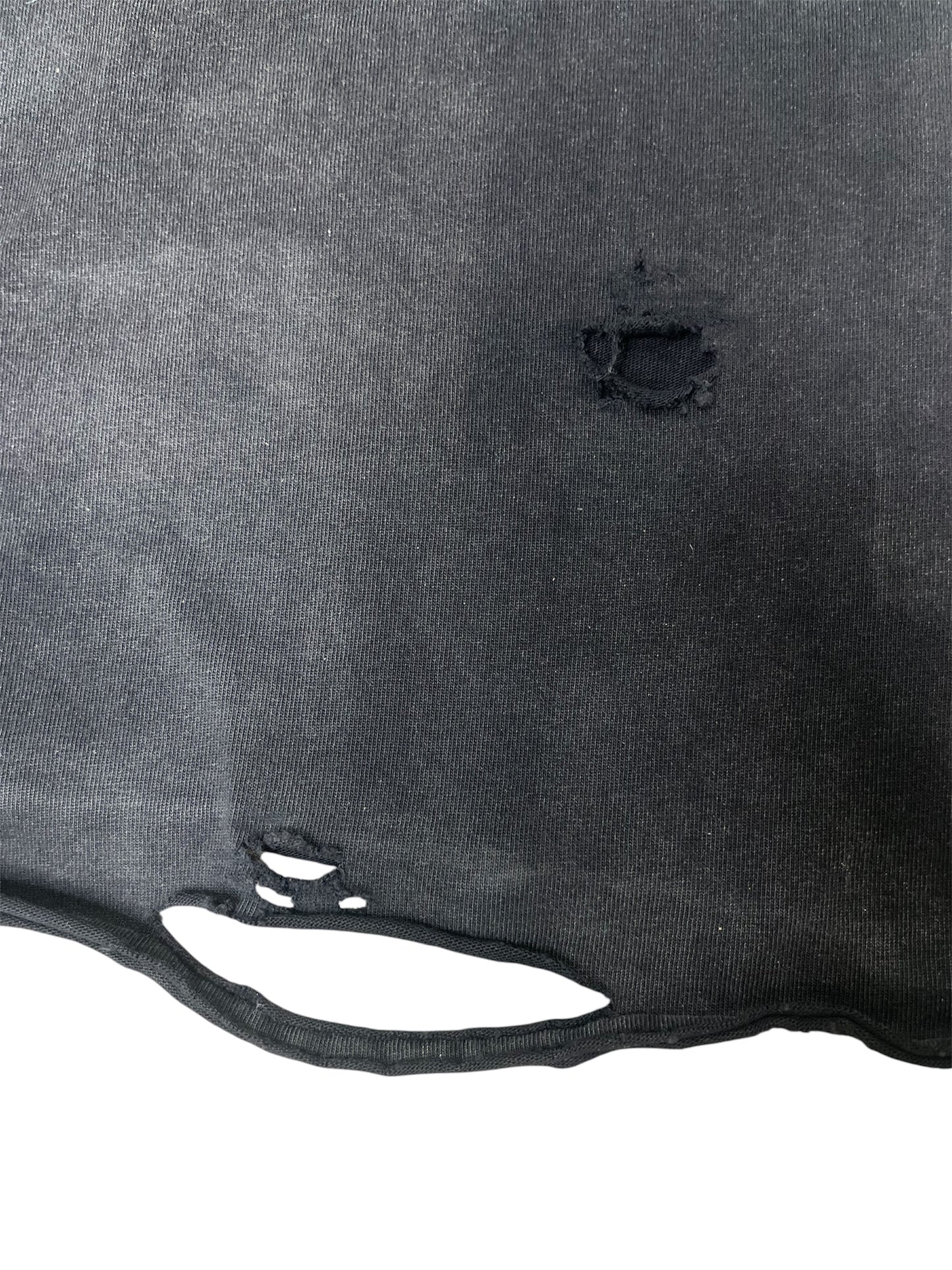 BodyShop Cutoff Tee in Black