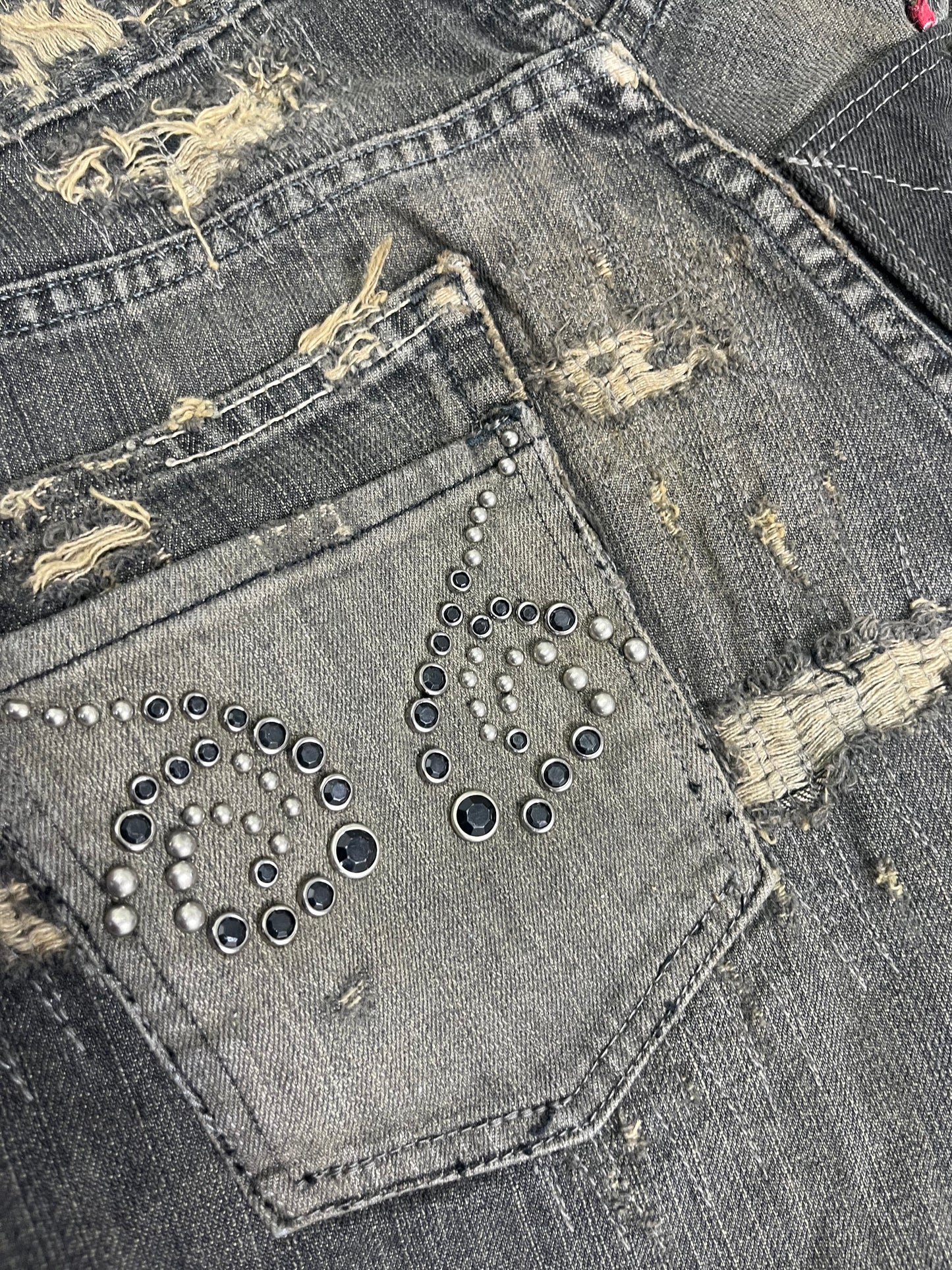Bejeweled Repair Denim- 28