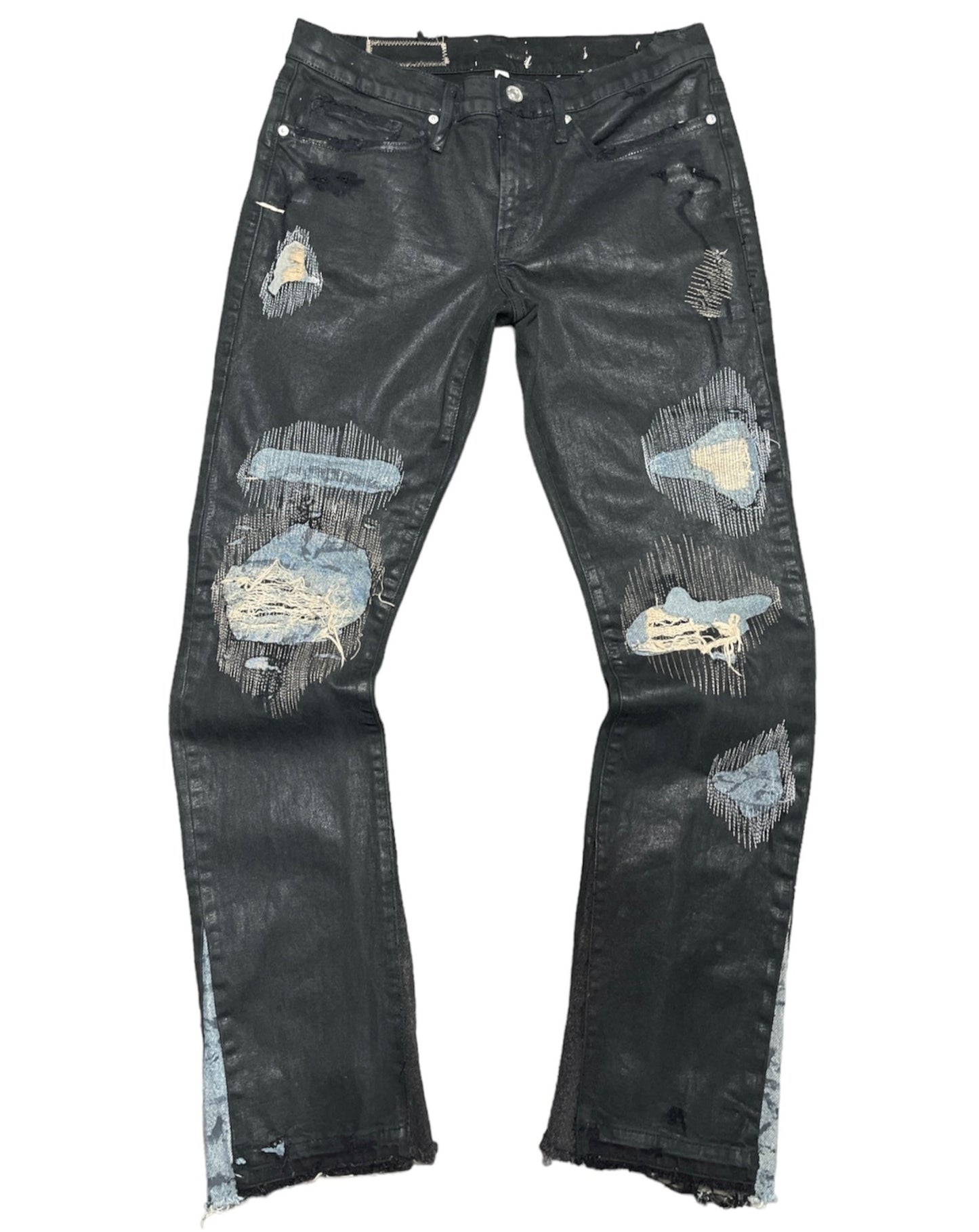 Wax Hybrid Flare Jeans- 31