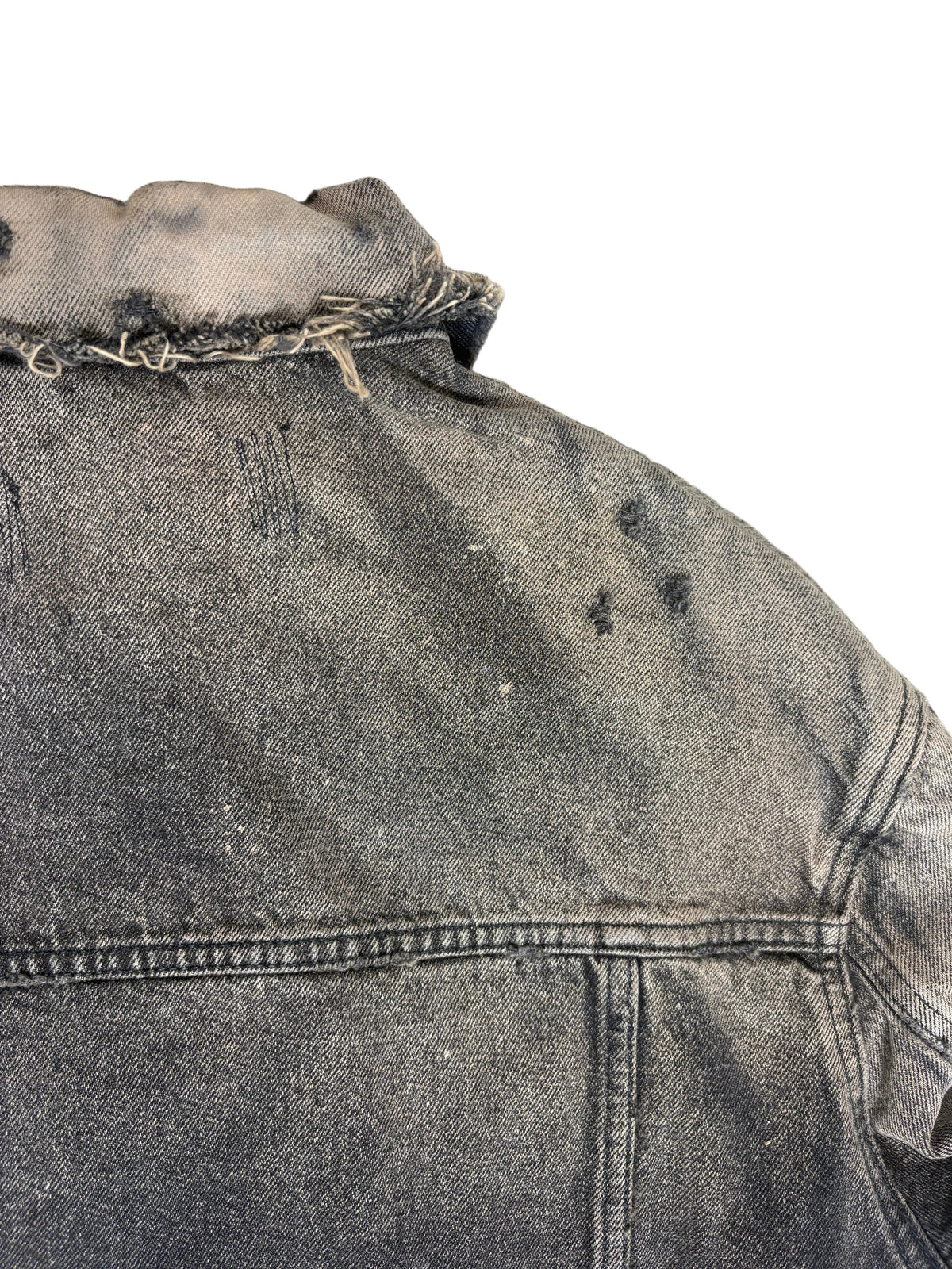 Faded Trucker Jacker- M
