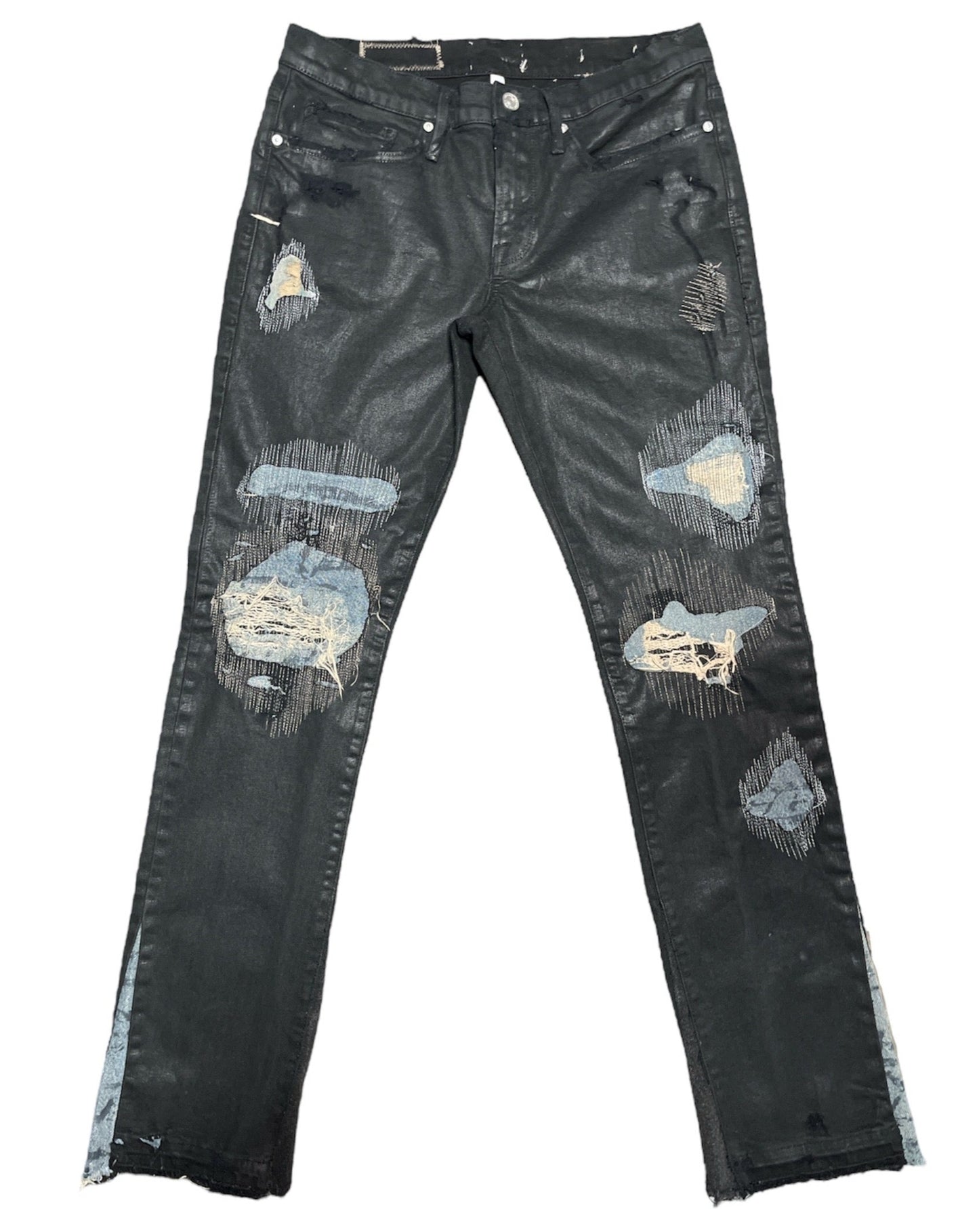 Wax Hybrid Flare Jeans- 31