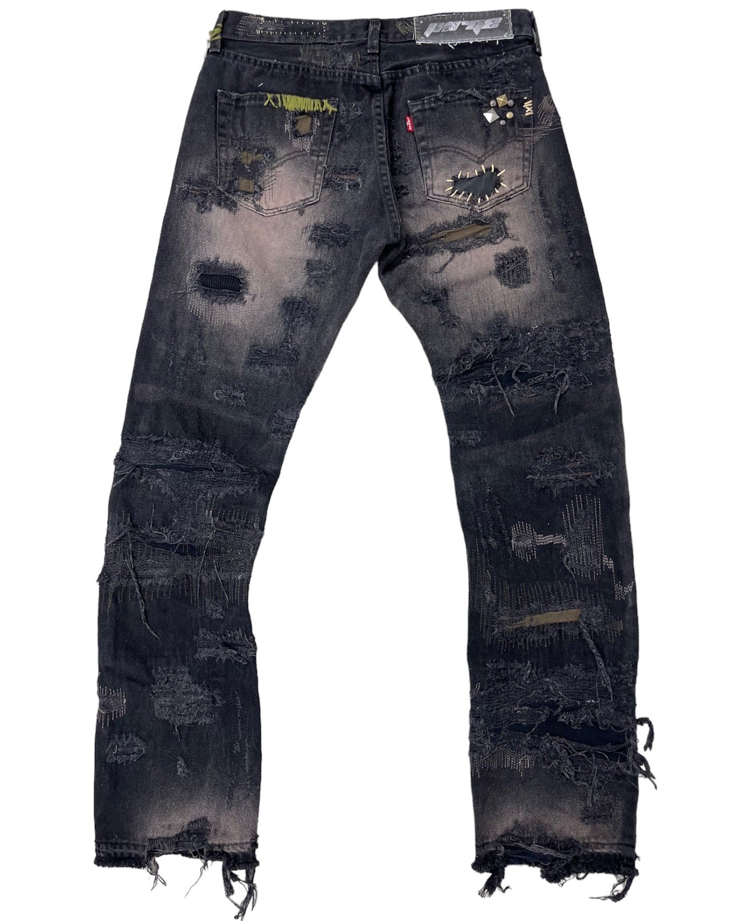 Metal Rust Repair Jeans- 29