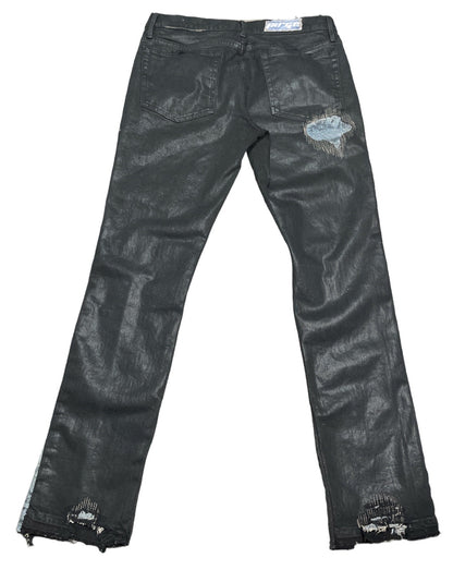 Wax Hybrid Flare Jeans- 31