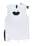 Zipper Distressed Tank