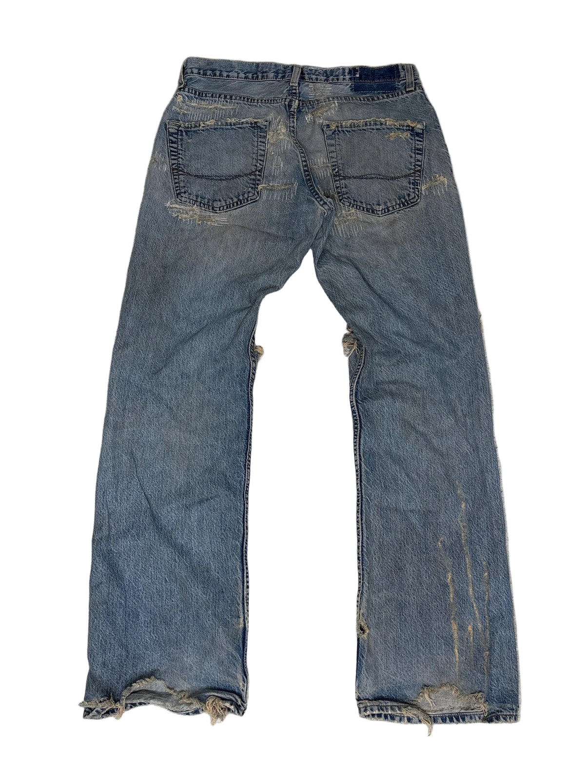 Repair Stitch Straight Denim- 31