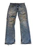 Repair Stitch Straight Denim- 31