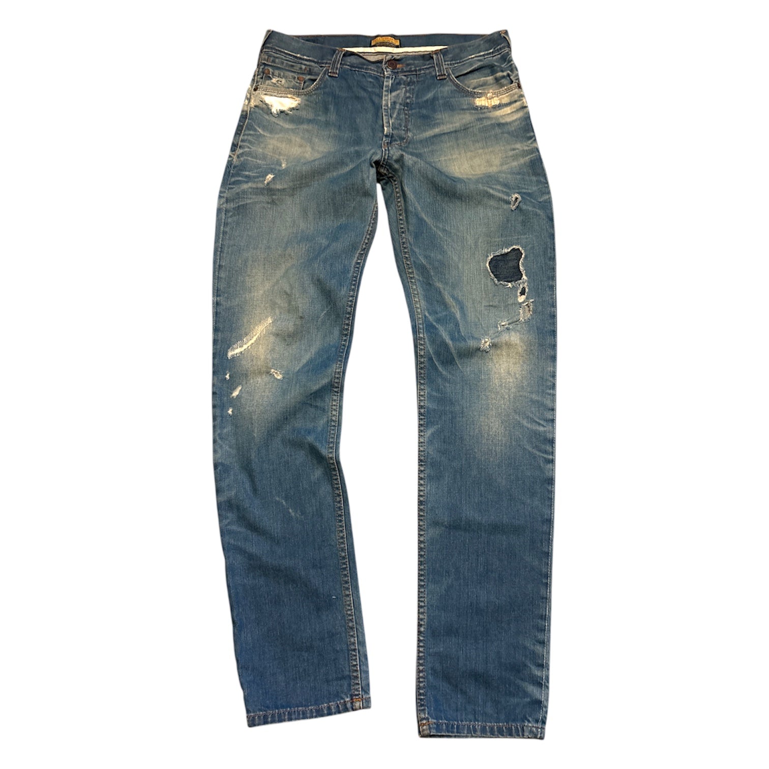 Pull & Bear Distressed Skinny Denim- 33"