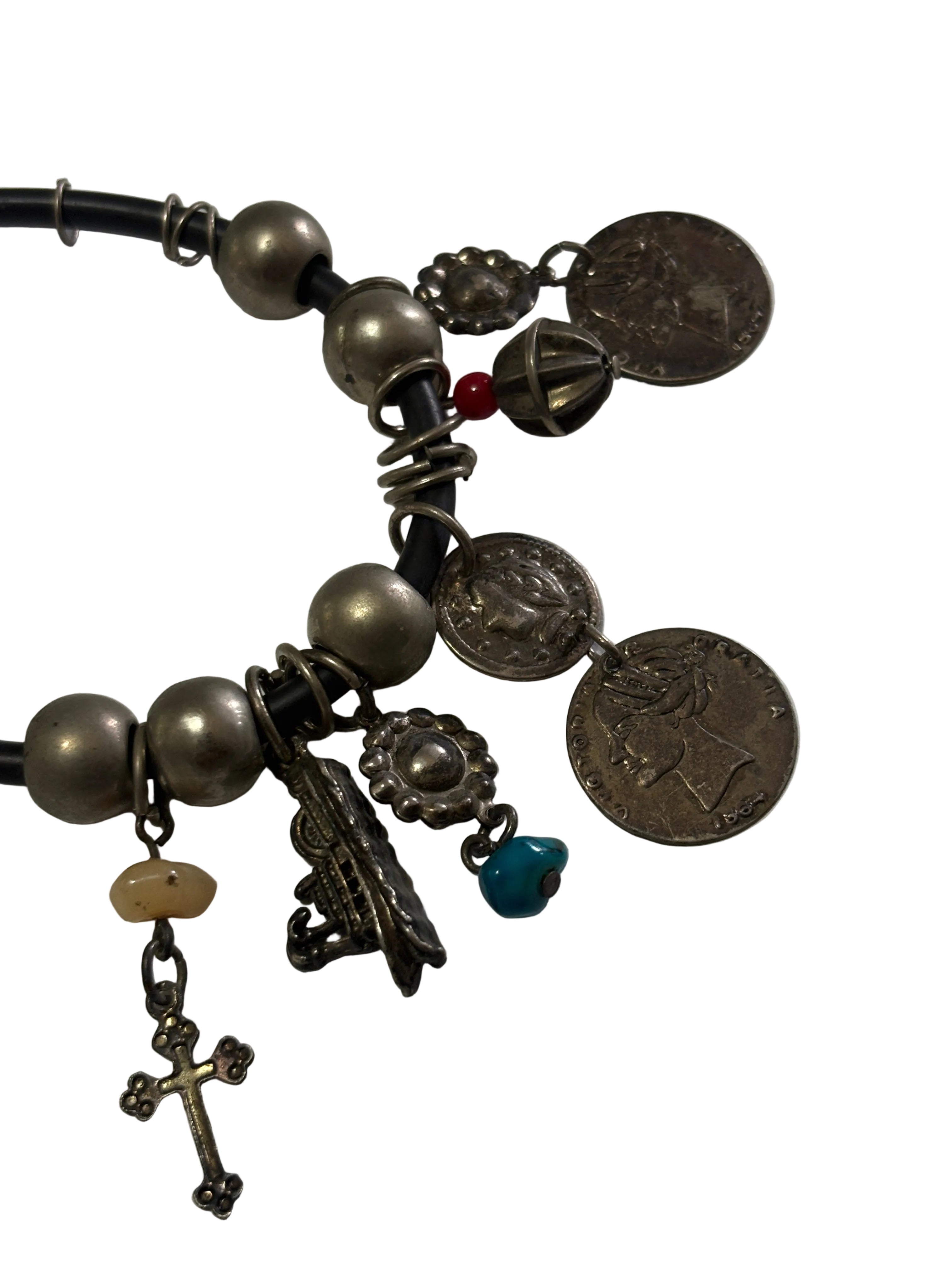 Beaded Charm Bracelet