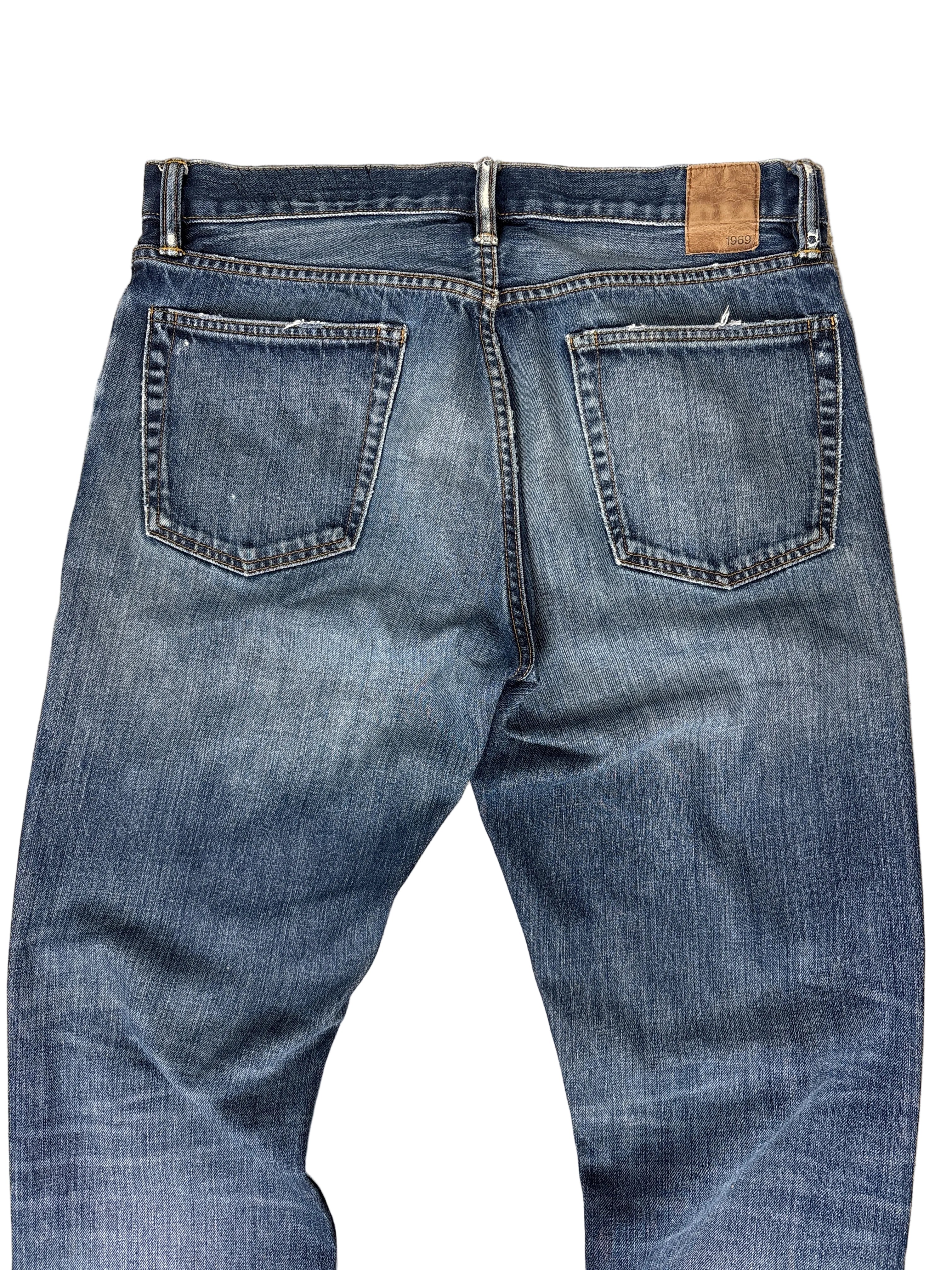 Repair Gap Straight Denim- 34