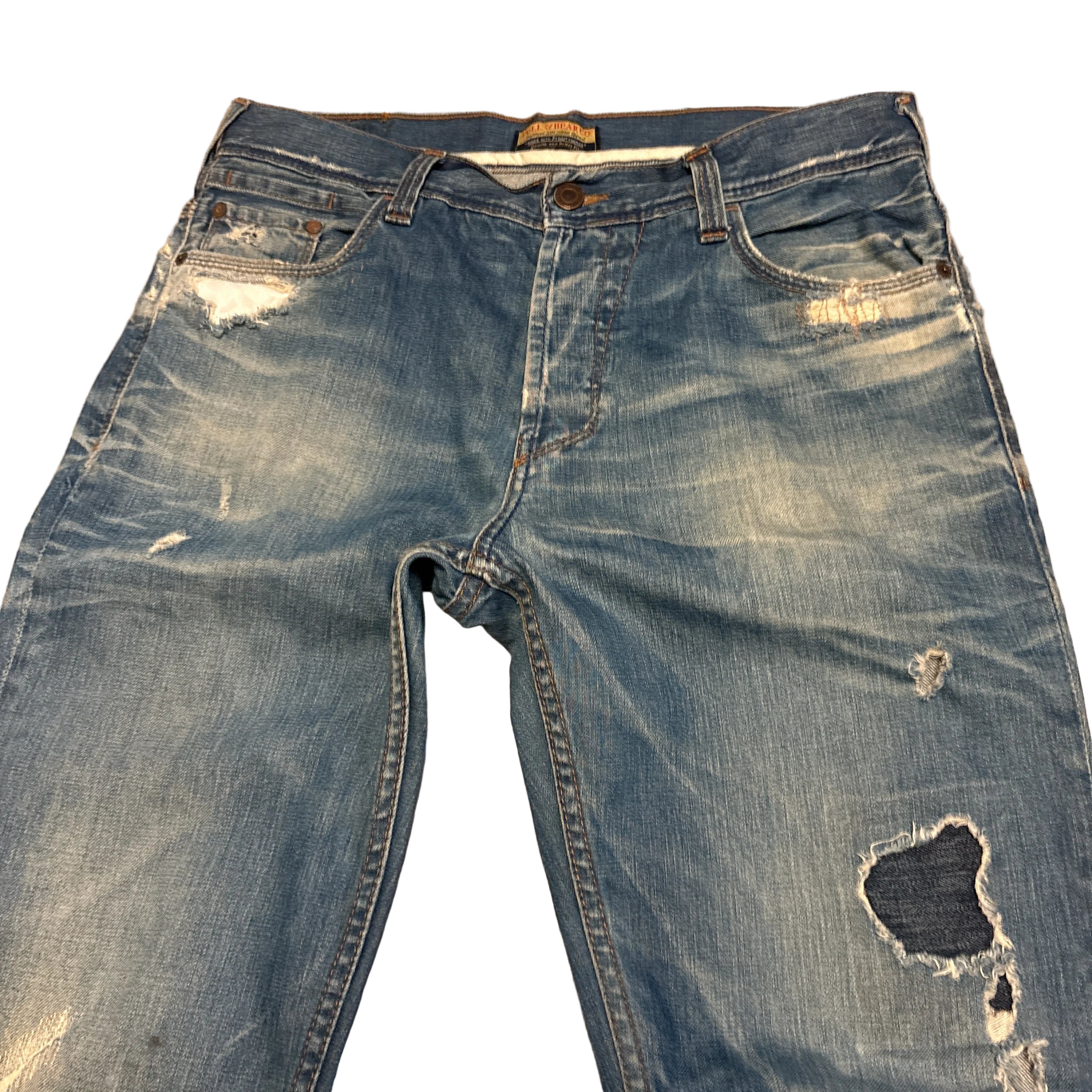 Pull & Bear Distressed Skinny Denim- 33"