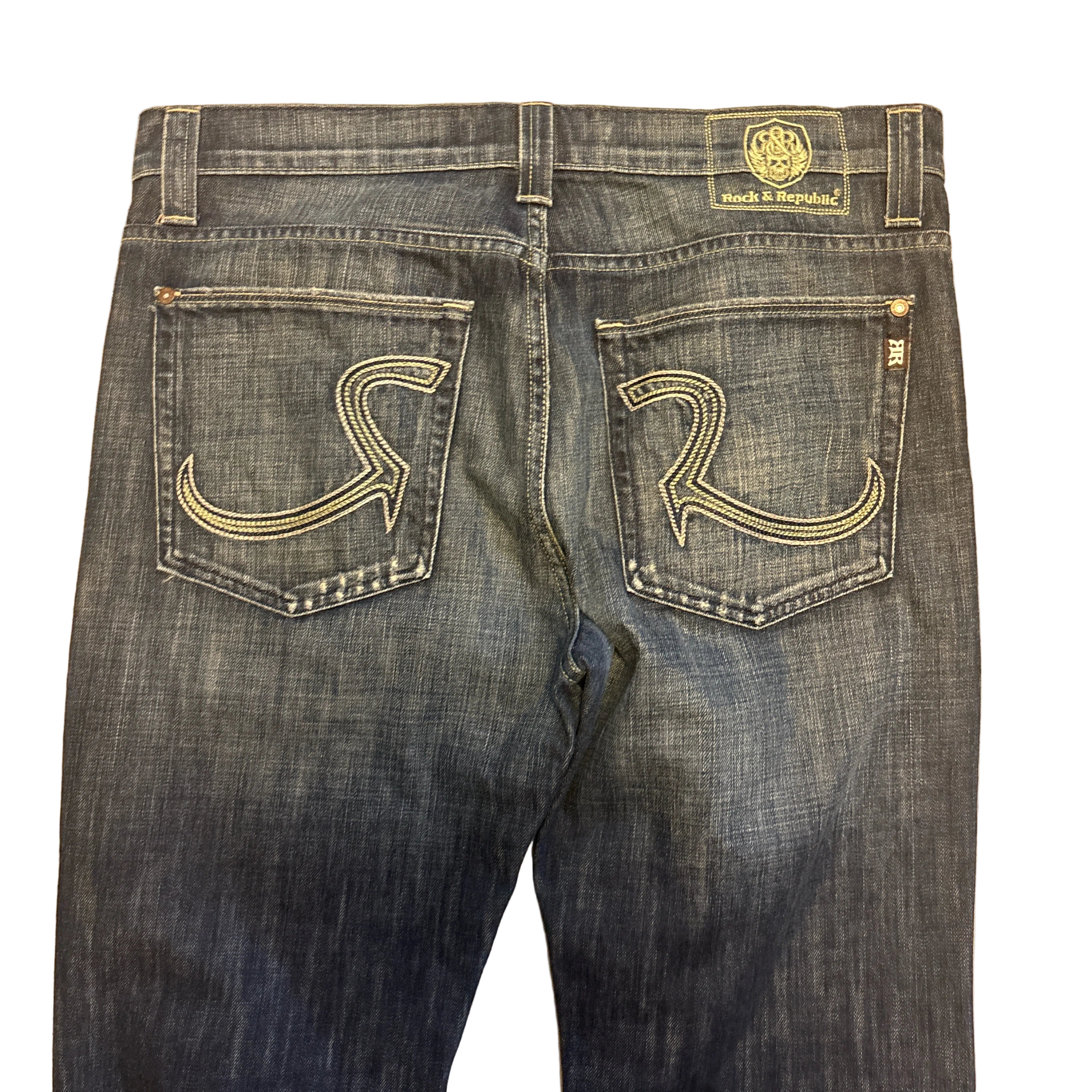 Rock & Republic Bootcut Denim- 38