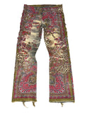 Paisley Bohemian Boro Bootcut - 30