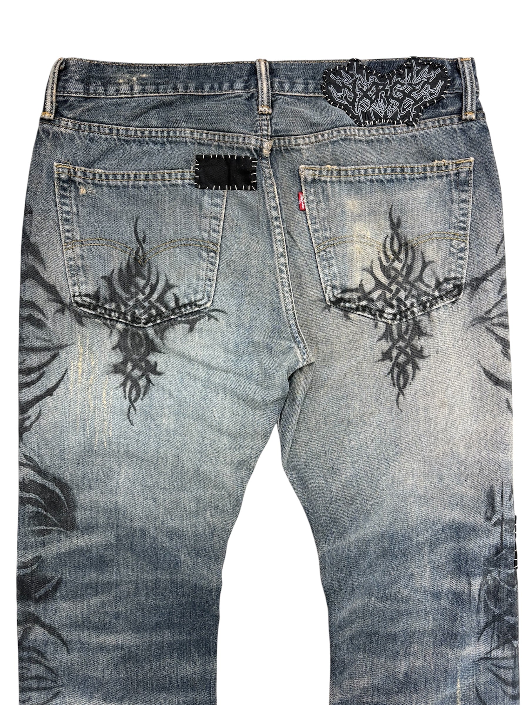 Punk Graffiti Flares-36