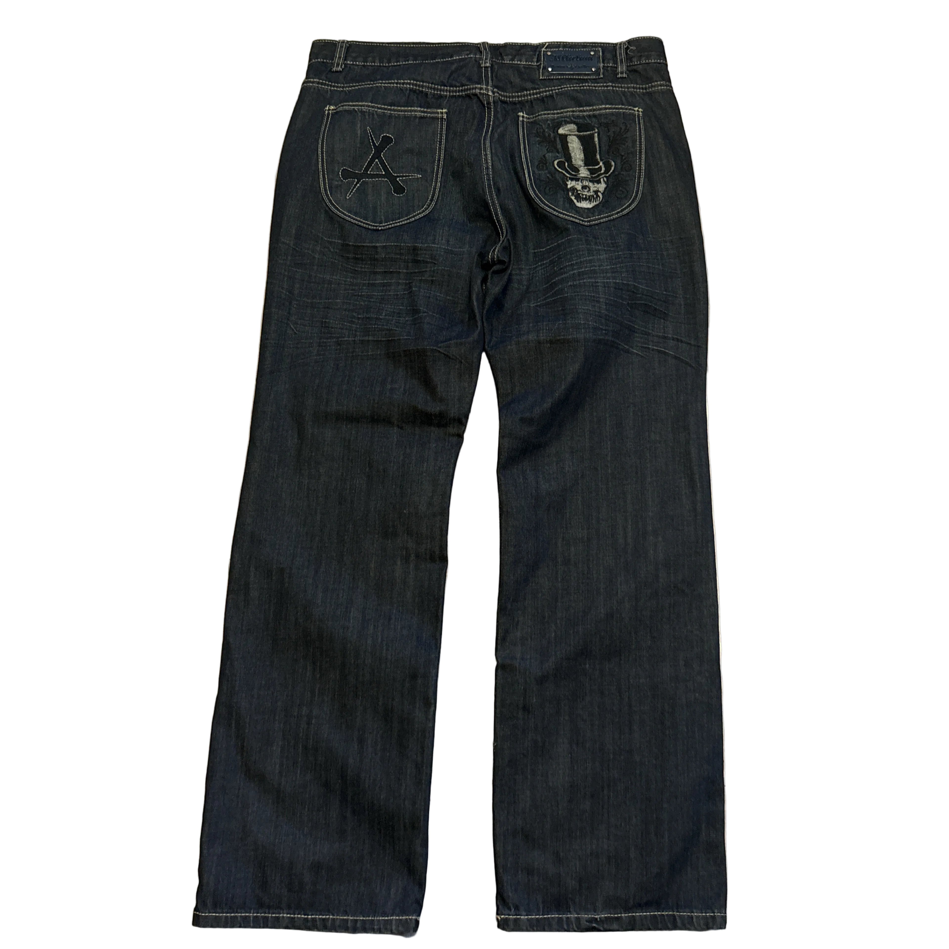 Affliction Dark Wash Denim- 38