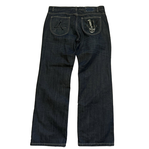 Affliction Dark Wash Denim- 38