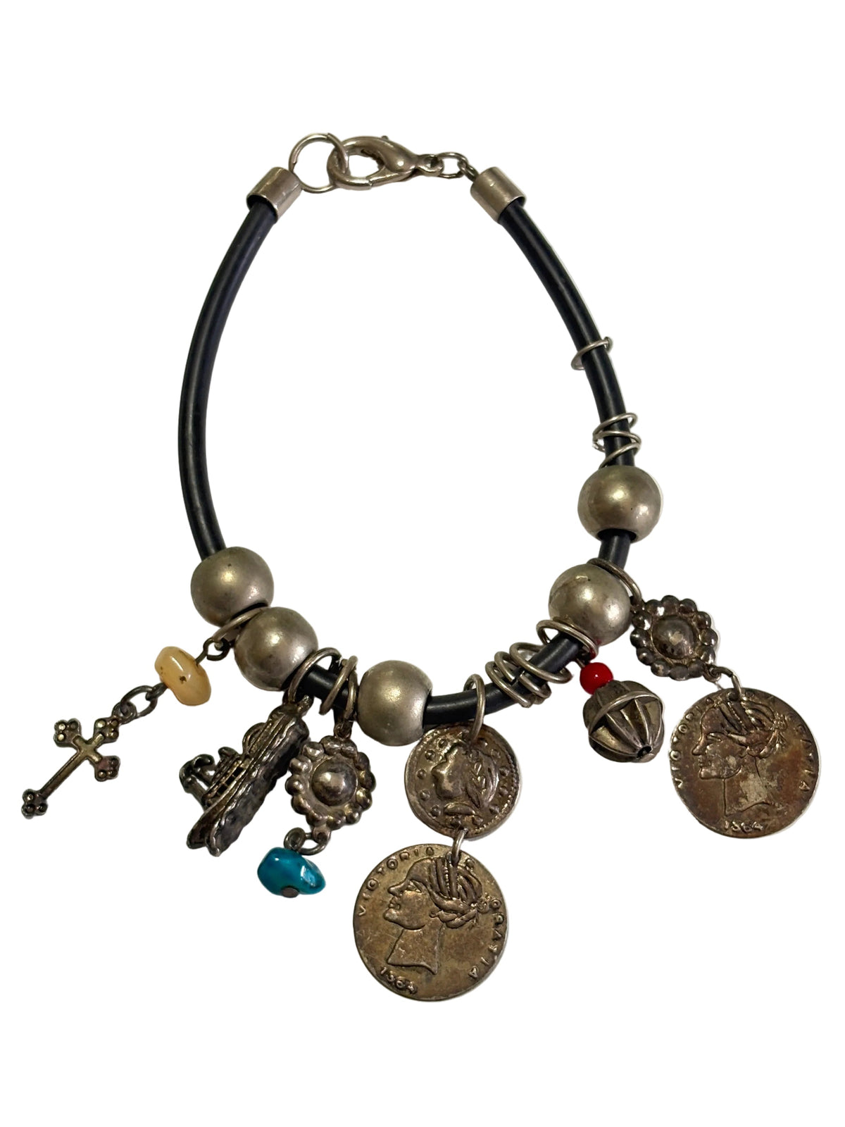 Beaded Charm Bracelet