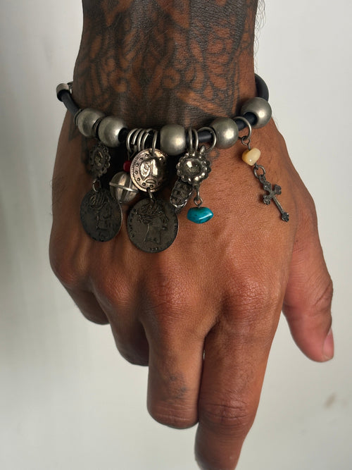 Beaded Charm Bracelet