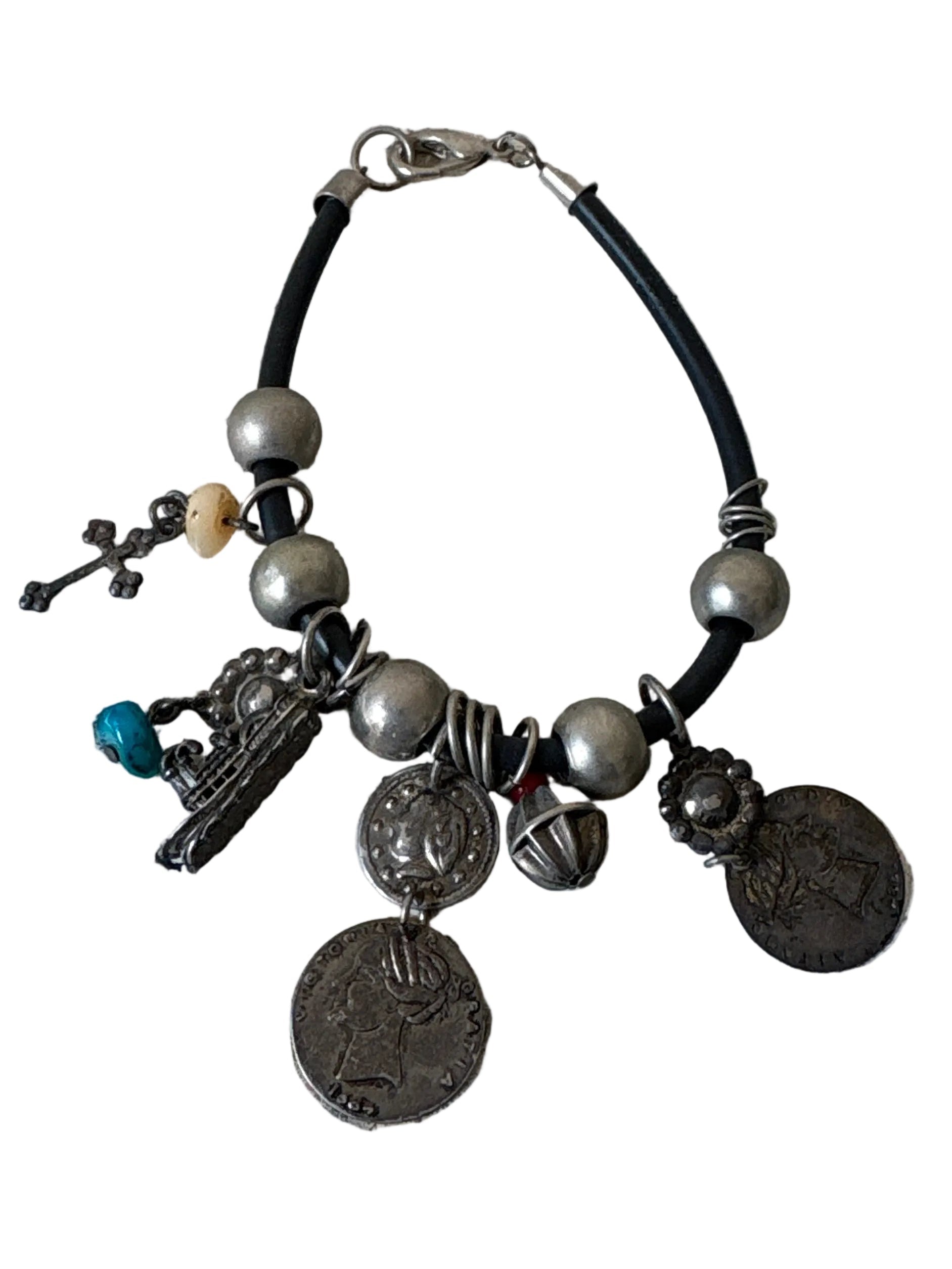 Beaded Charm Bracelet