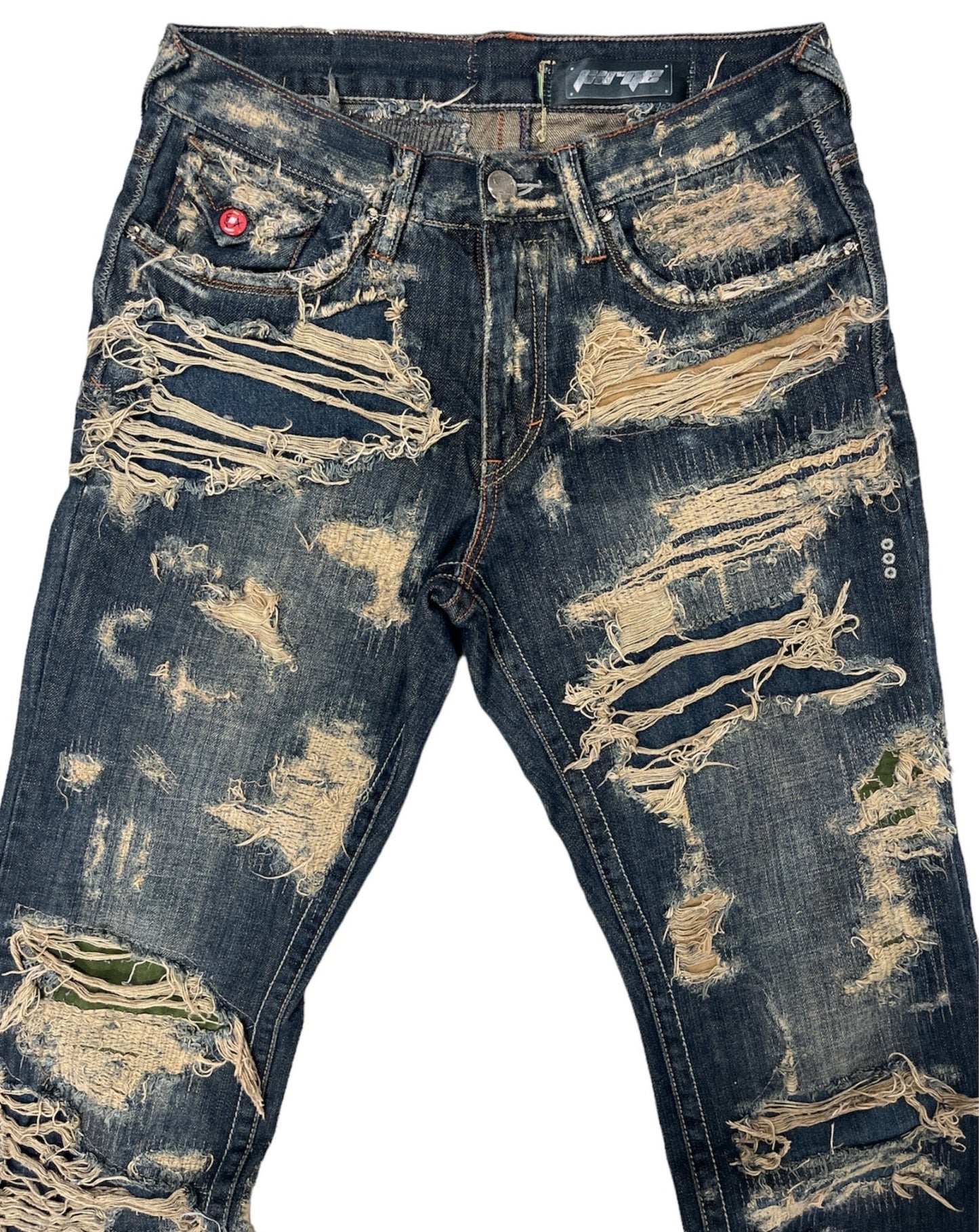 Mud Wash Repair Jeans- 31