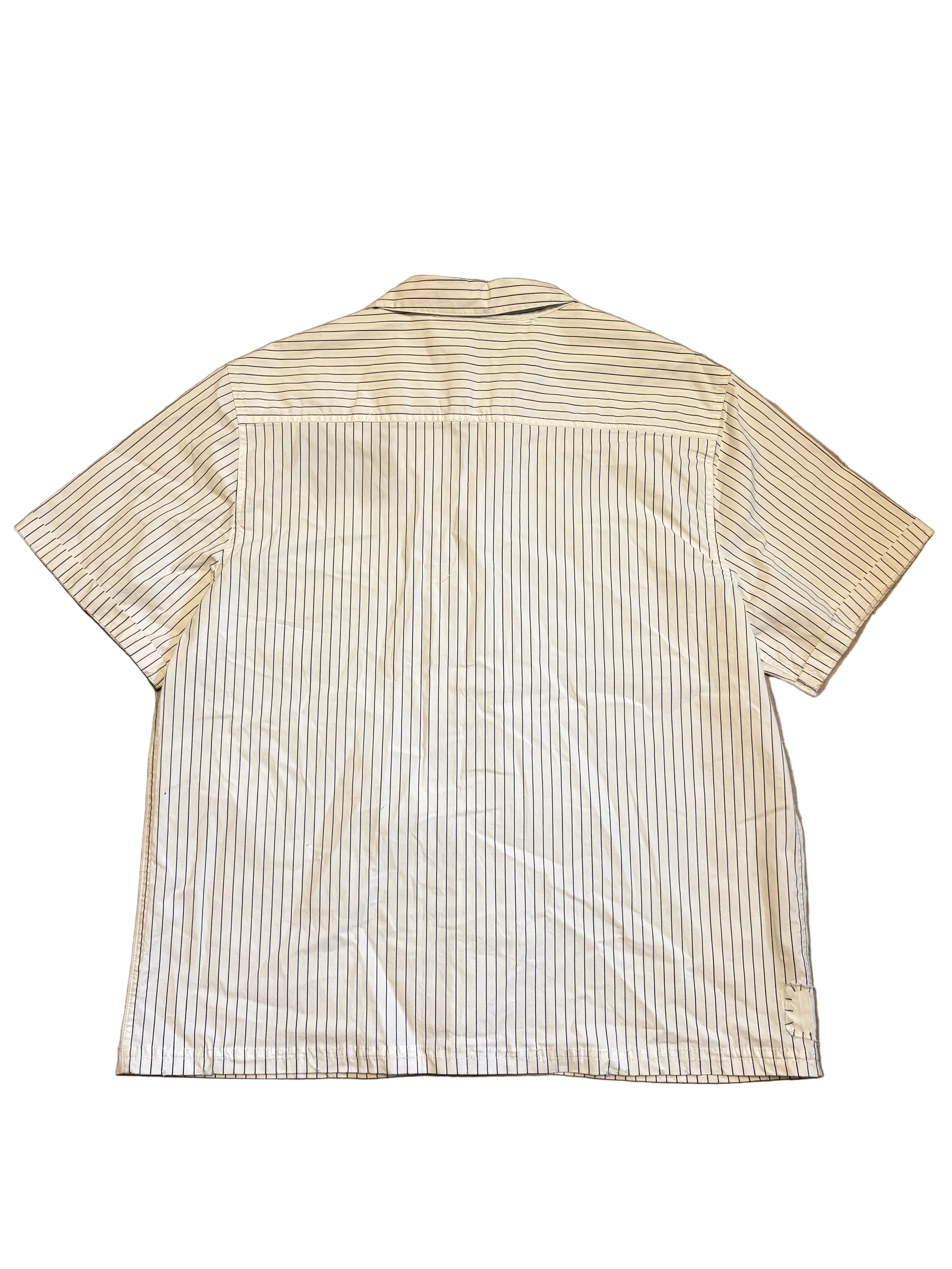 Mechanic Patchwork Button Down- XL
