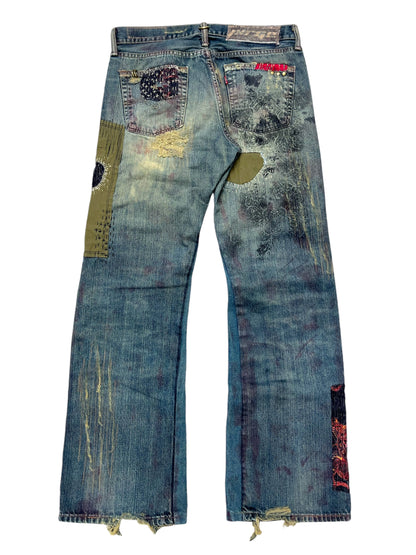 Bohemian Patchwork Flares- 33