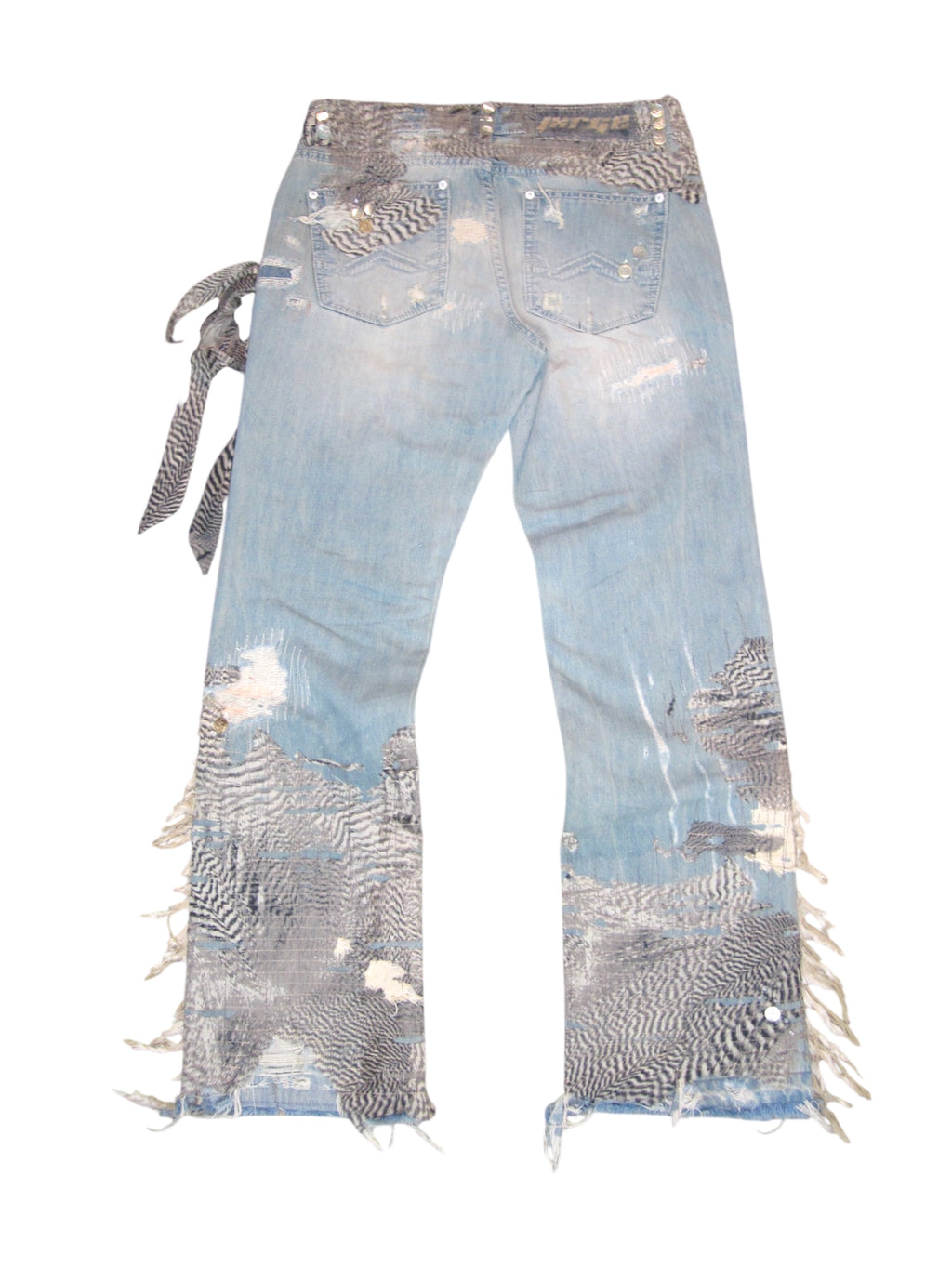 Pearlescent Boro Denim - 34