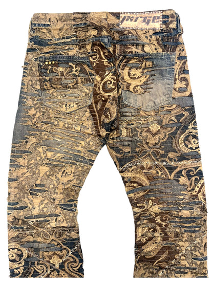 Paisley Boro Flares- 32