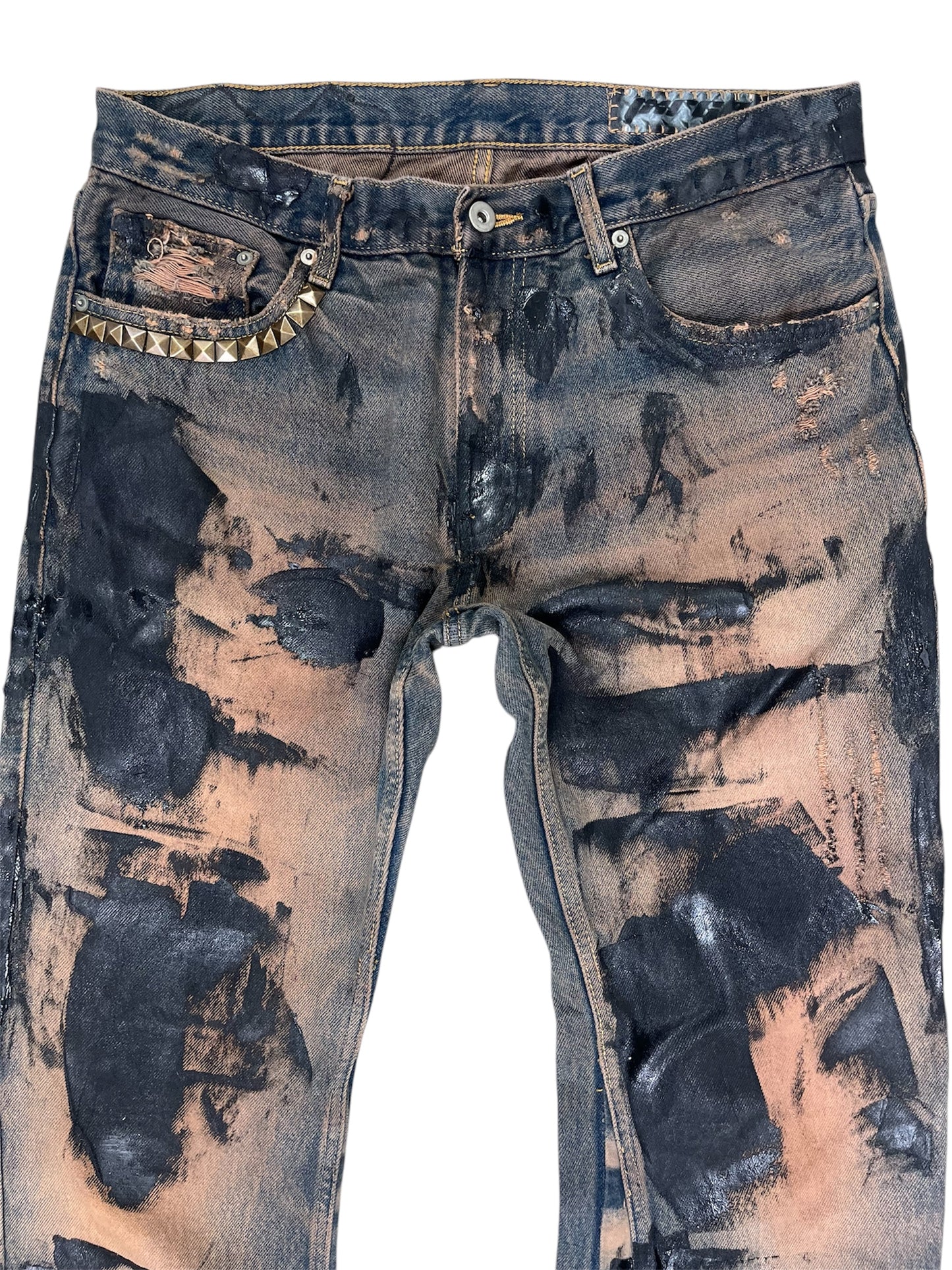 Obsidian Wax Denim- 34