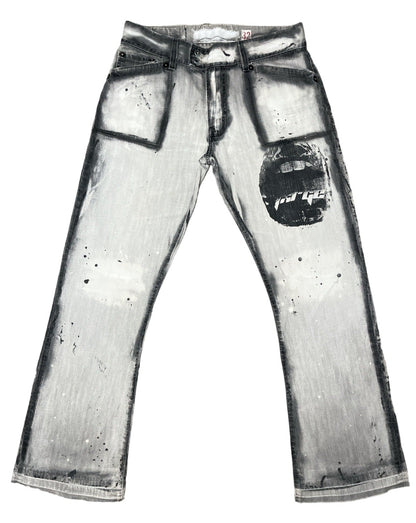 Paint Splatter Venom Kiss Jeans- 32