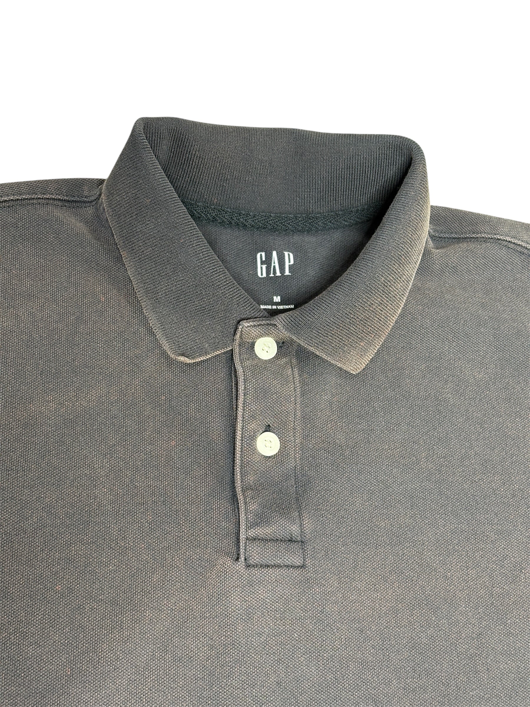 Sun Faded Gap Polo- M