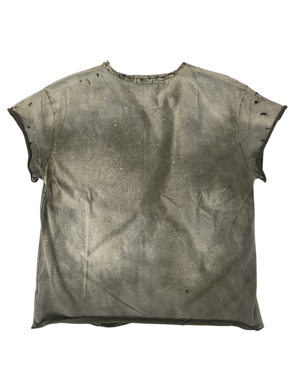 BodyShop Cutoff Tee in Olive Green