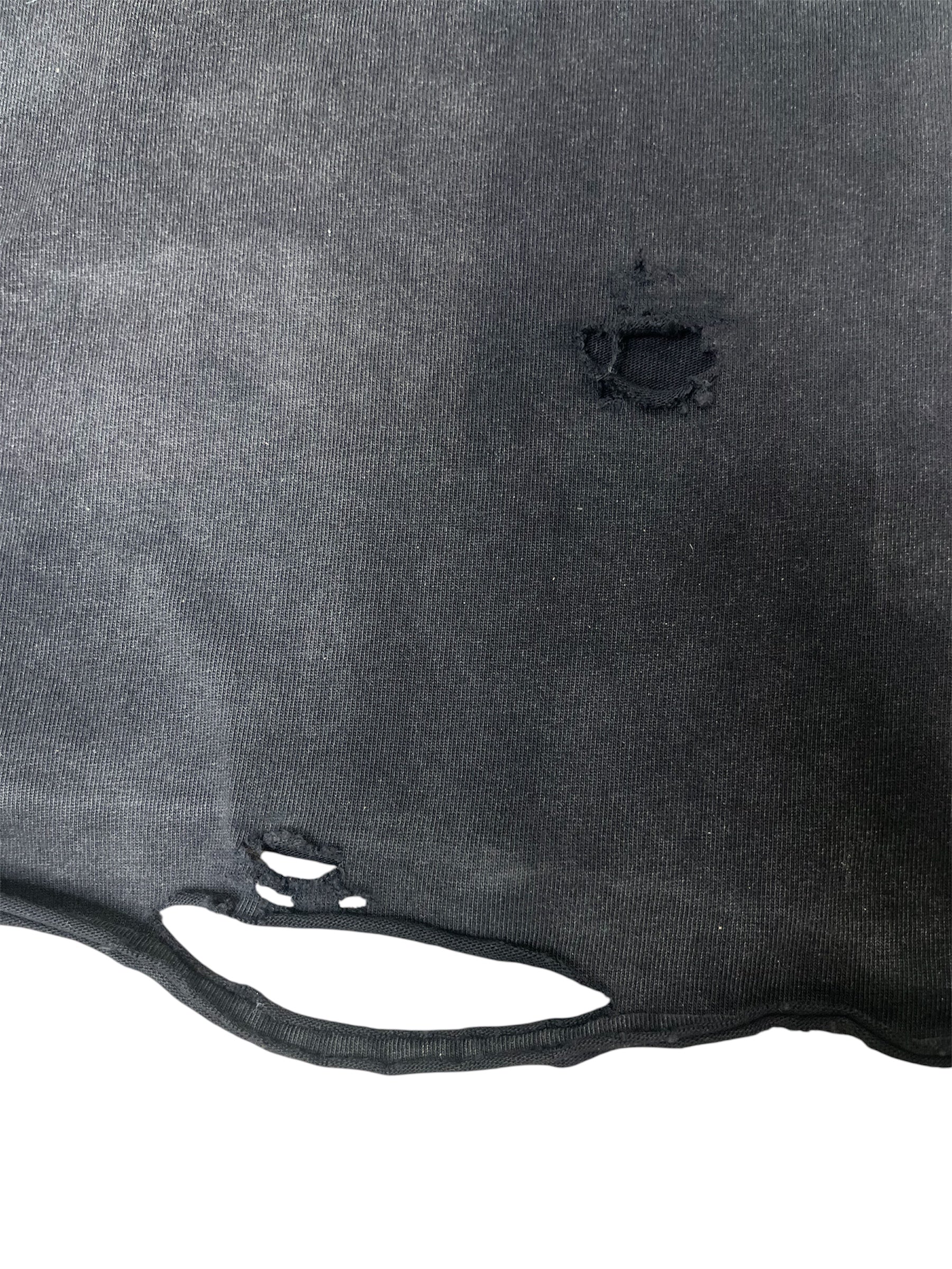 BodyShop Cutoff Tee in Black