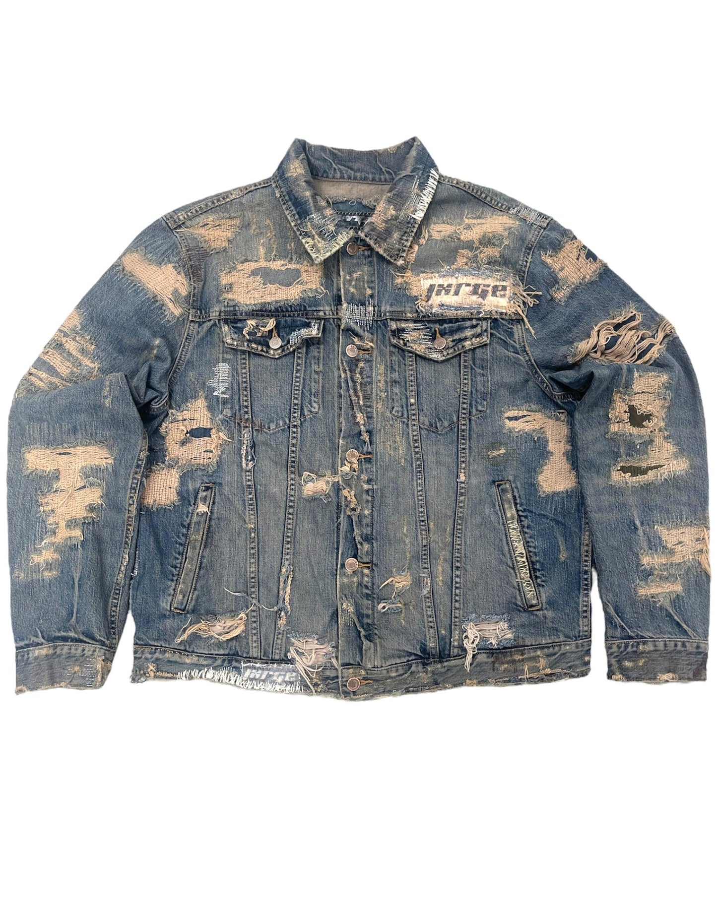 Dune Repair Denim Jacket- XL