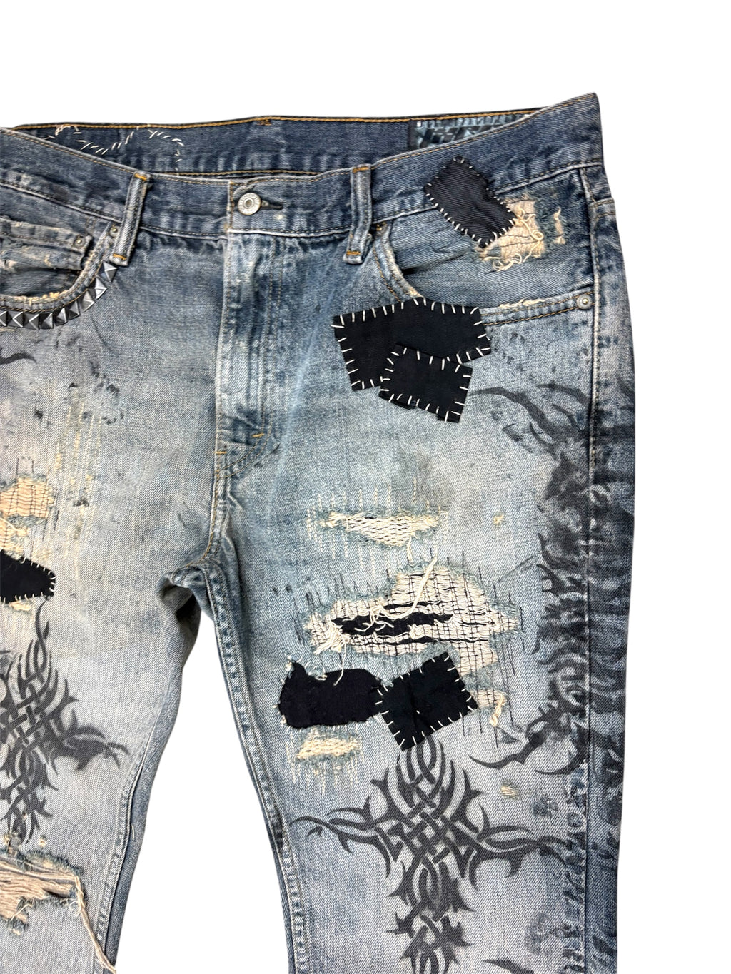 Punk Graffiti Flares-36