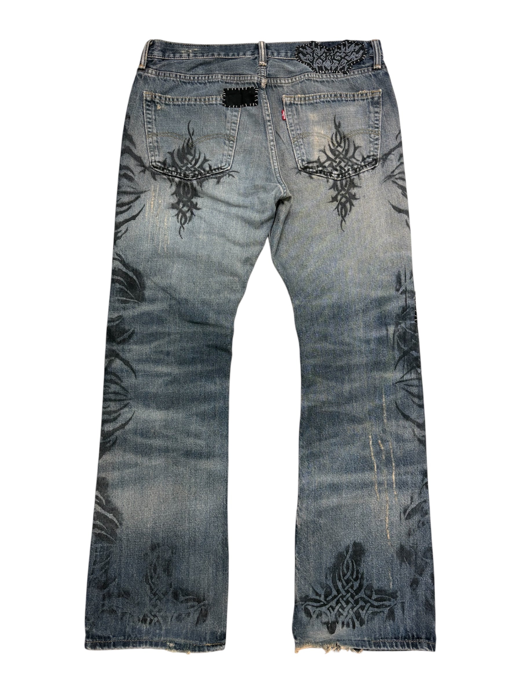 Punk Graffiti Flares-36