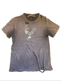 Decaying Deer Print Tee- S
