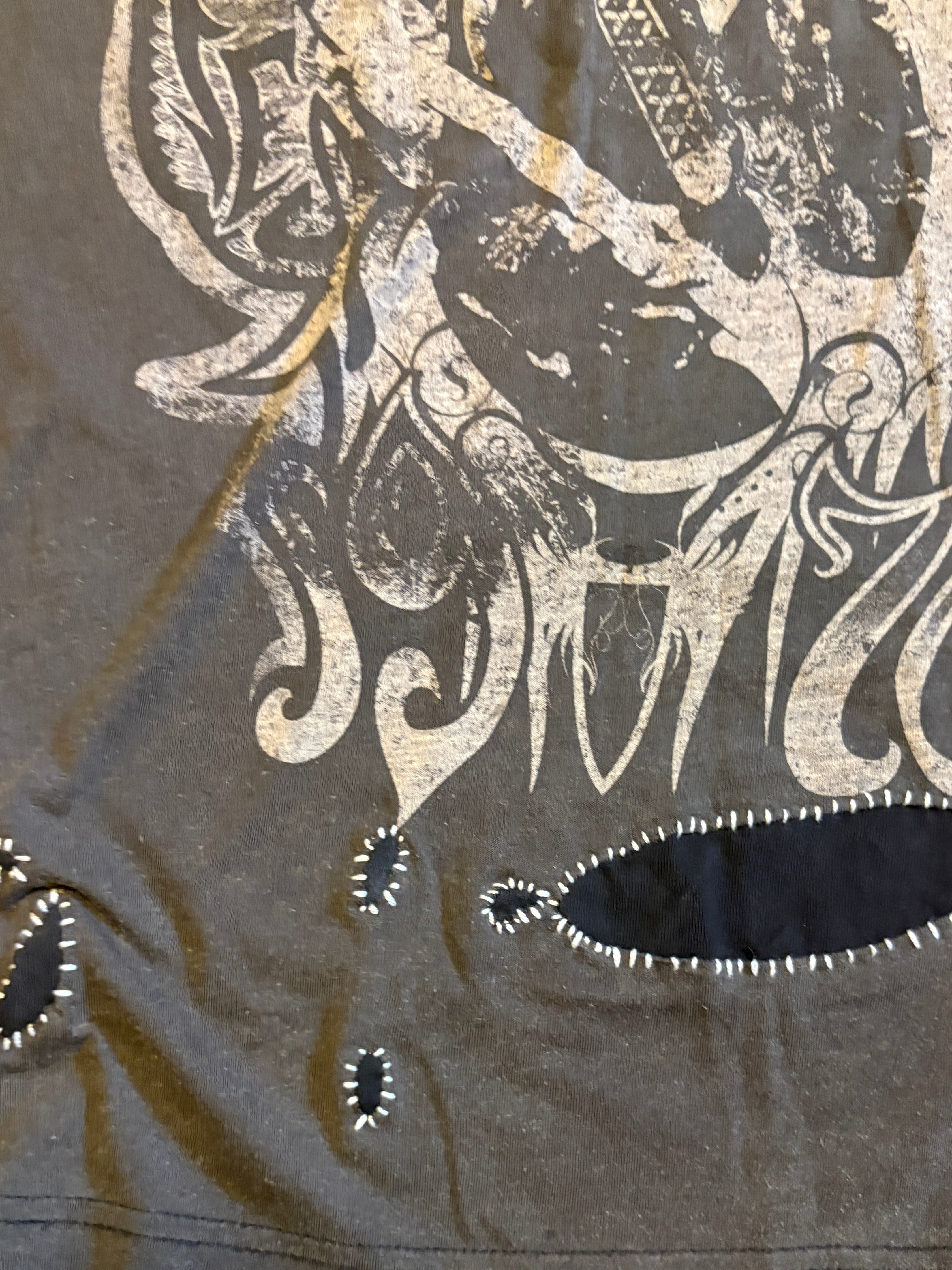 Jimi Hendrix Sashiko Repair Tee- L