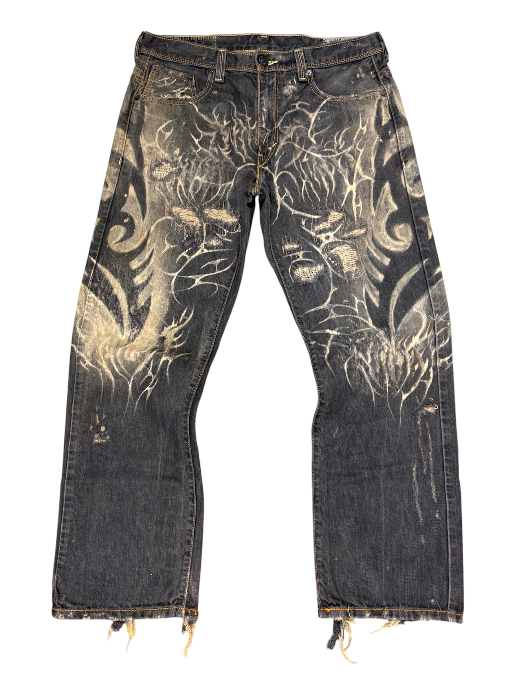 Cyber Tattoo Denim- 34