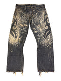 Cyber Tattoo Denim- 34