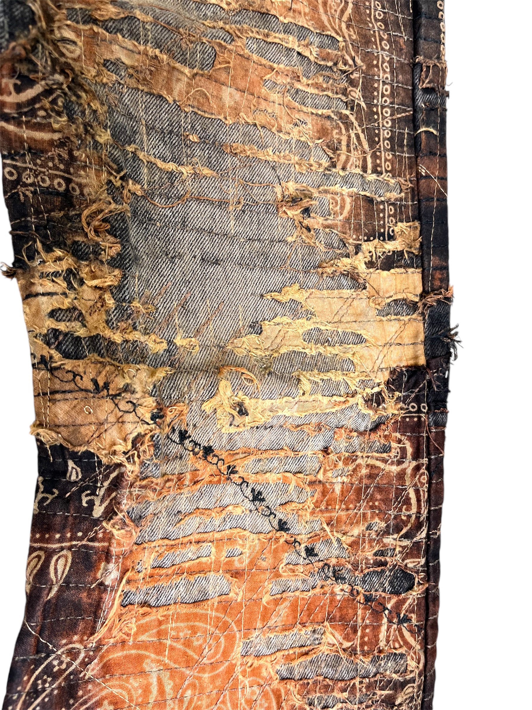 Paisley Rust Faded Flares- 30