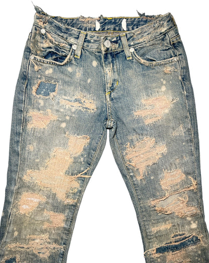 Dune Flare Repair Jeans- 23