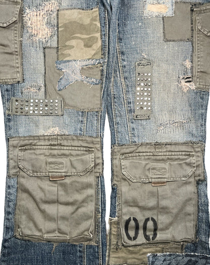 Combat Cargo Hybrid Jeans- XL