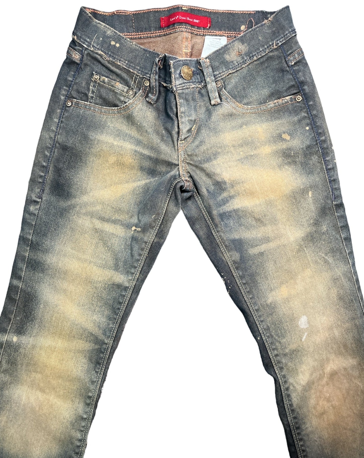 Rust Mud Wash Flares- 25