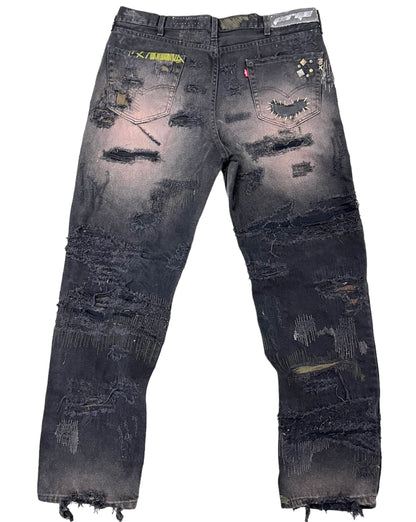 Metal Rust Repair Jeans- 40