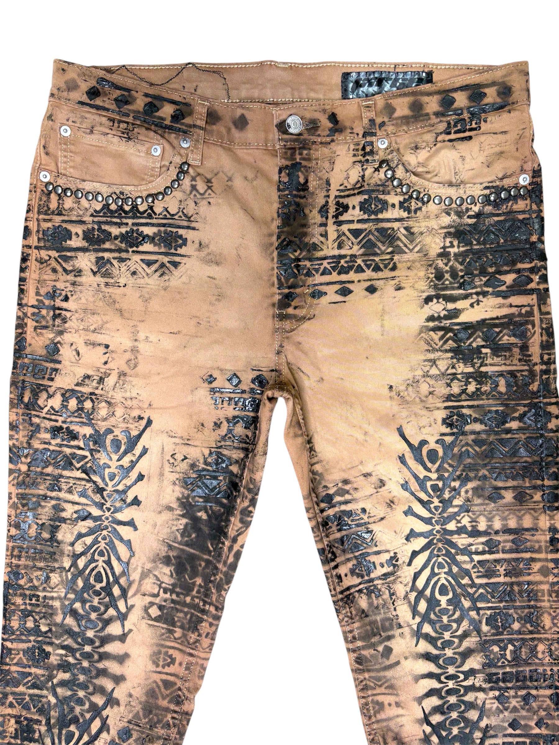 Tribal Tattoo Pants- 36