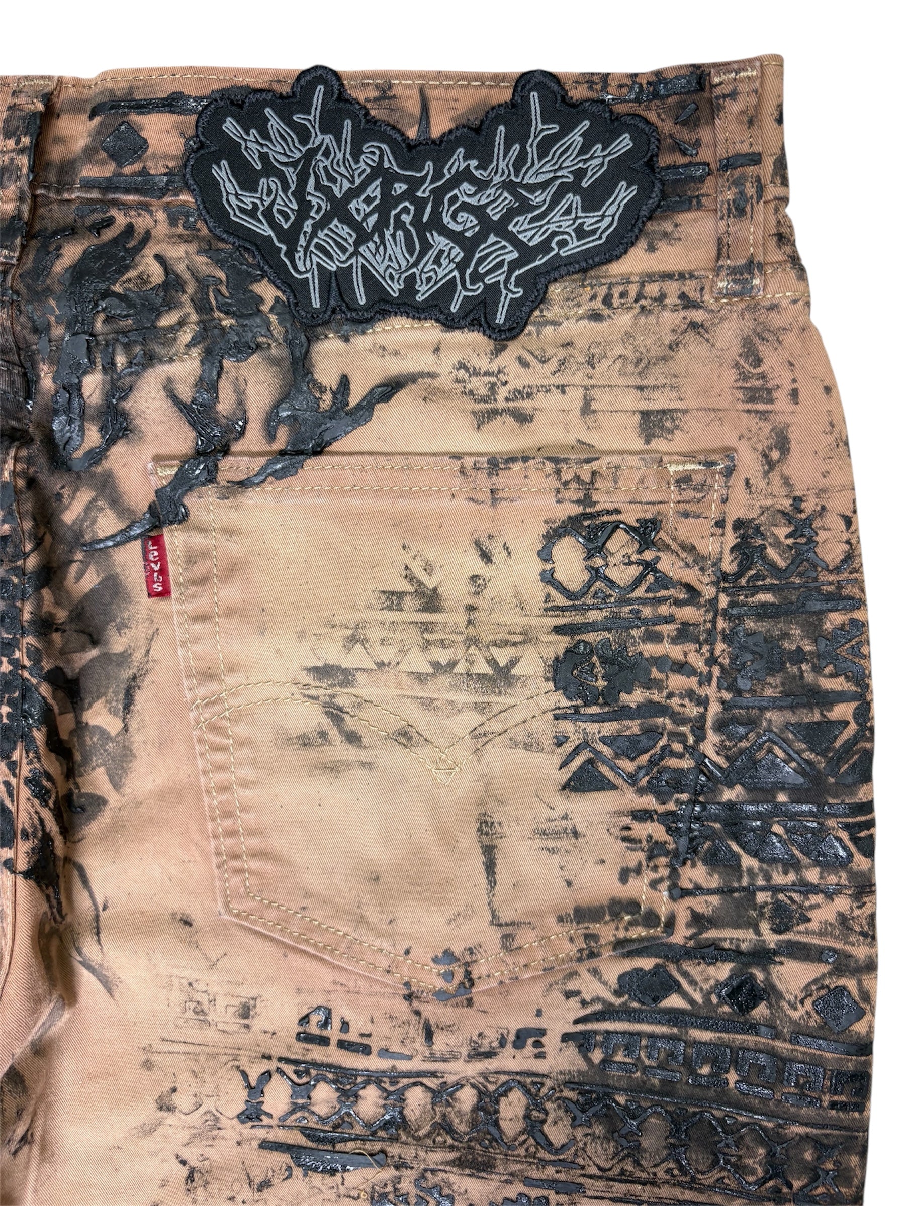 Tribal Tattoo Pants- 36