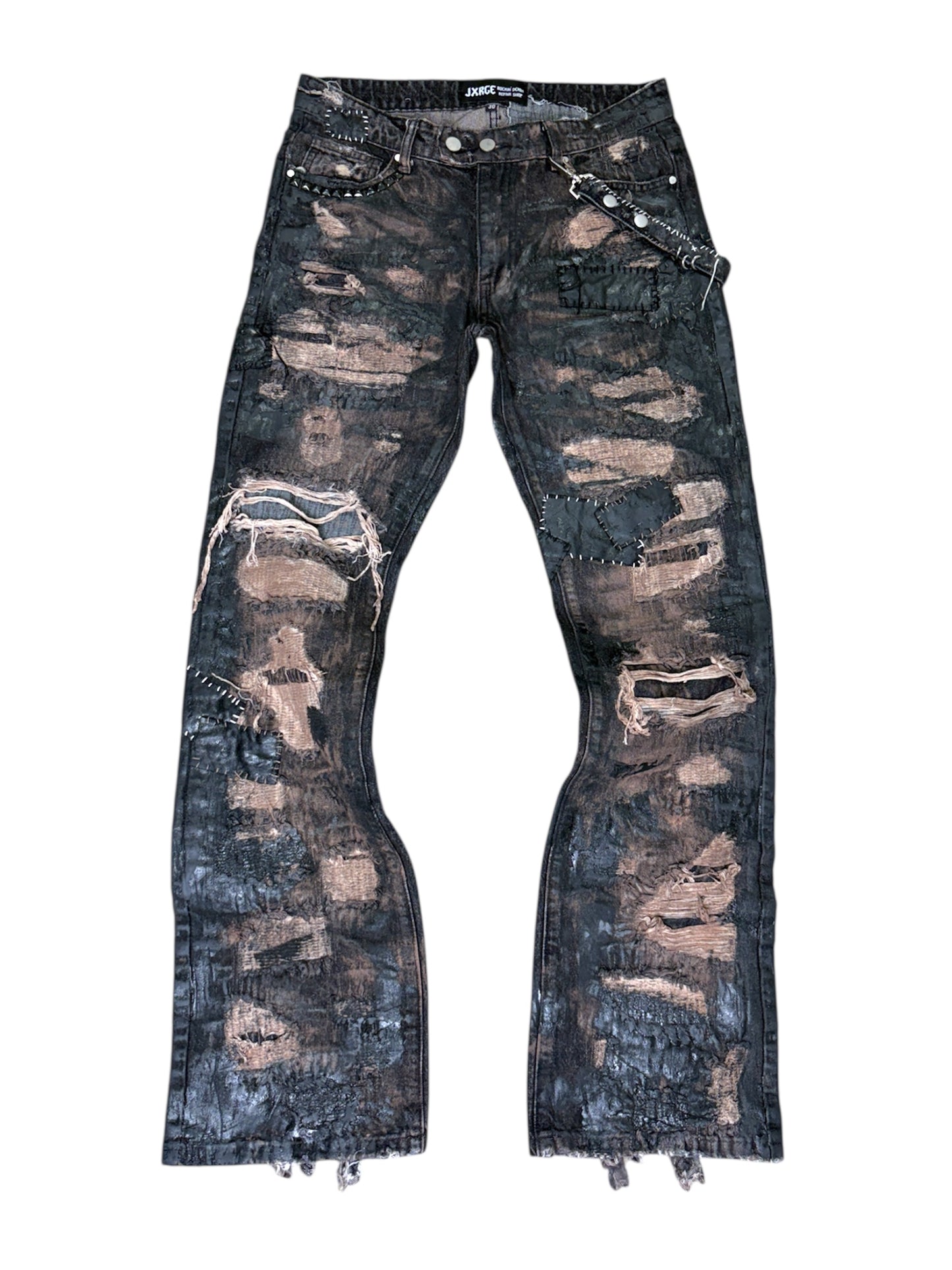 MOTO WAXED DENIM
