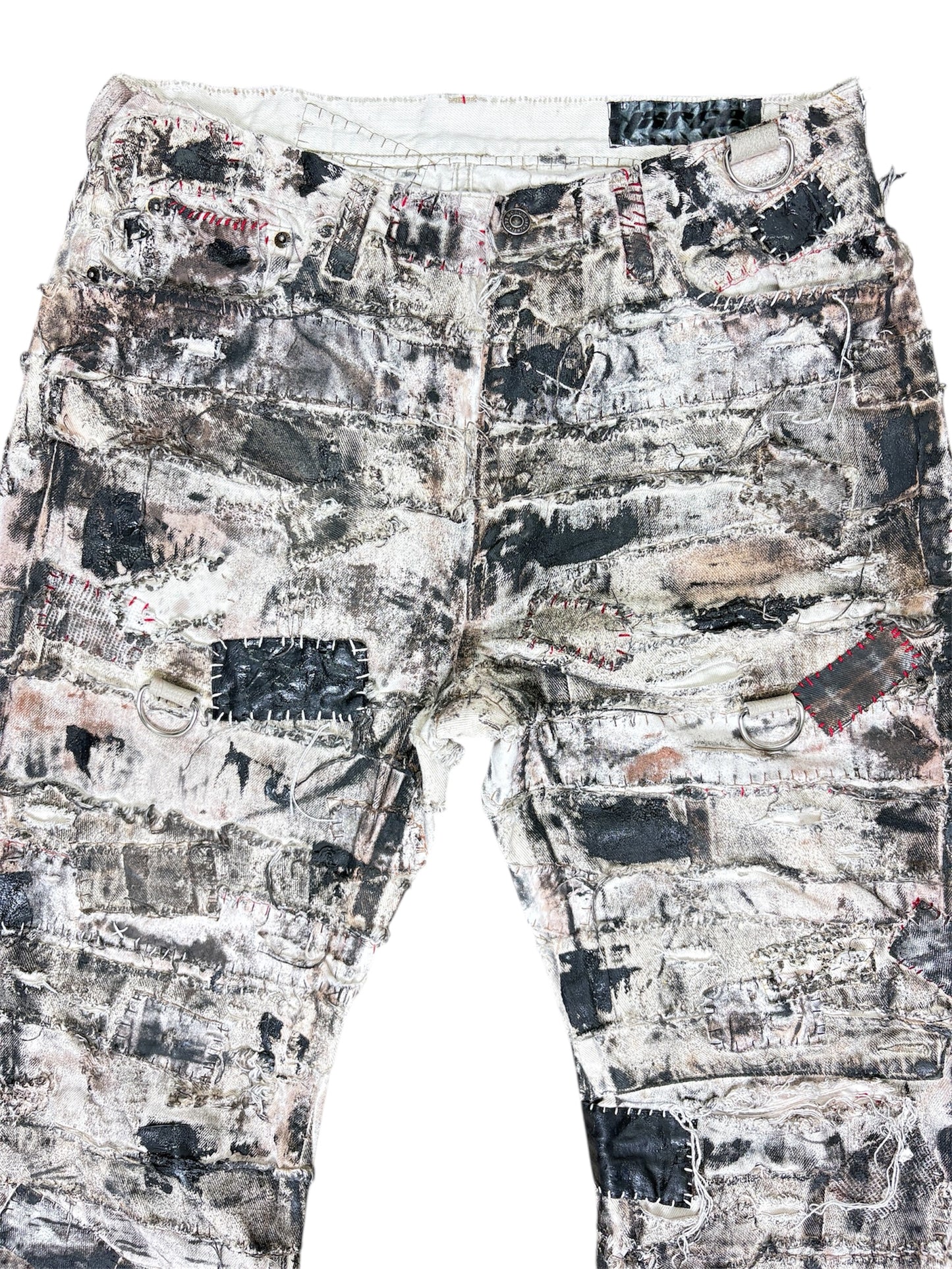 DESTRUCTION PATCHWORK DENIM-34