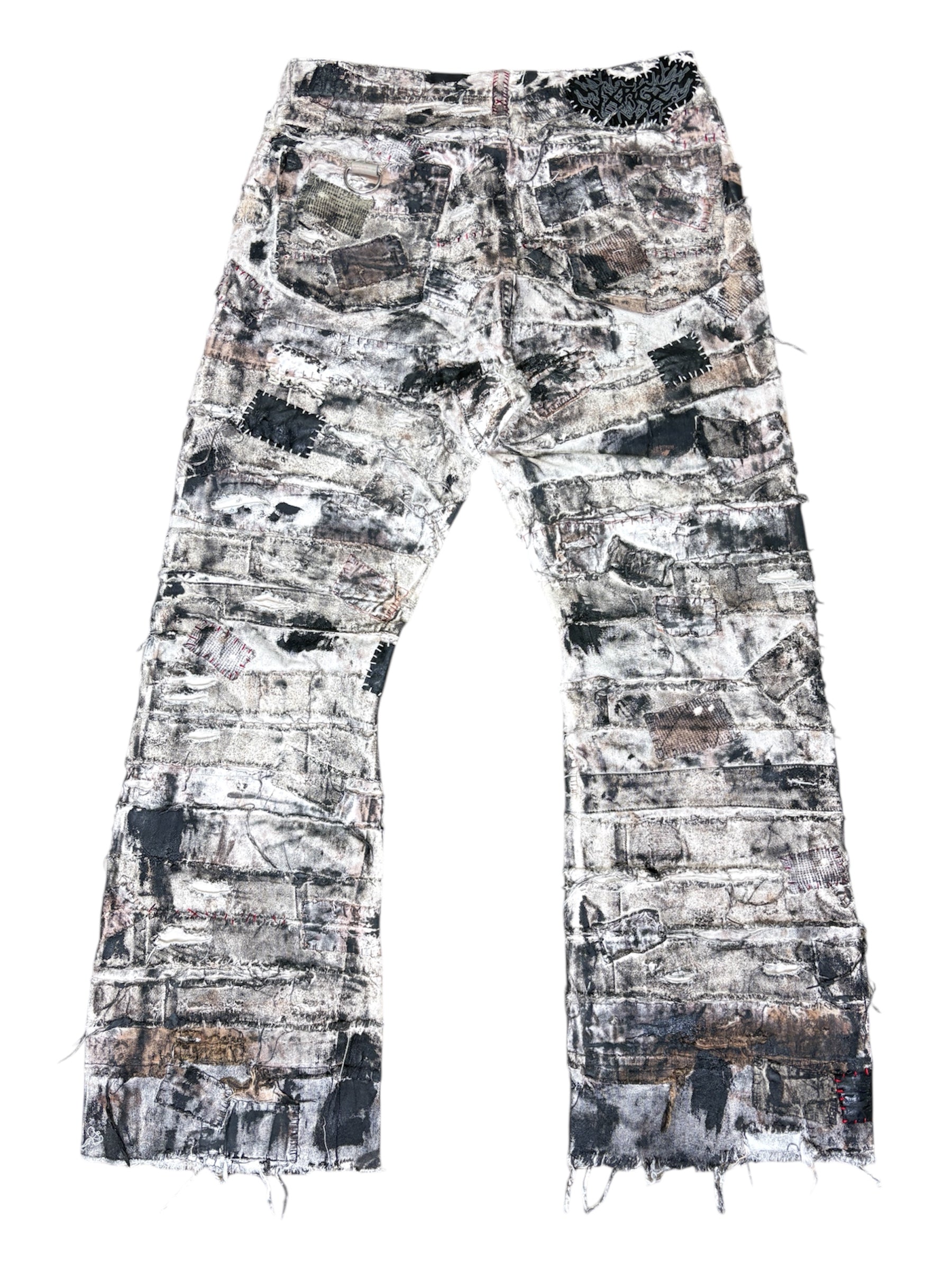 Molten Layered Wide Denim-34