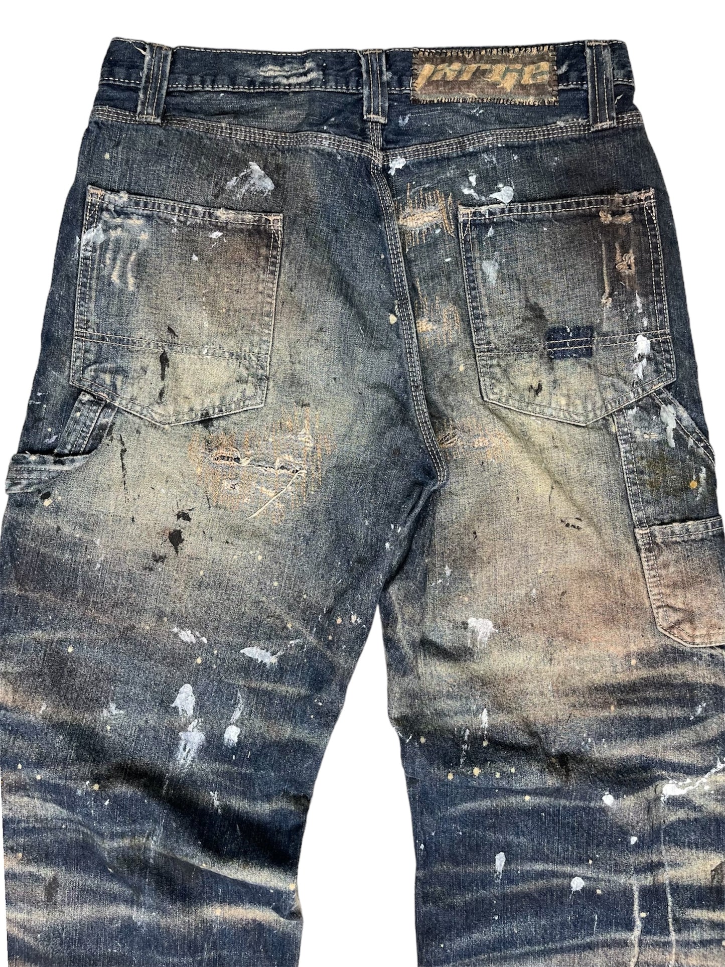 Destroyed Carpenter Denim- 34